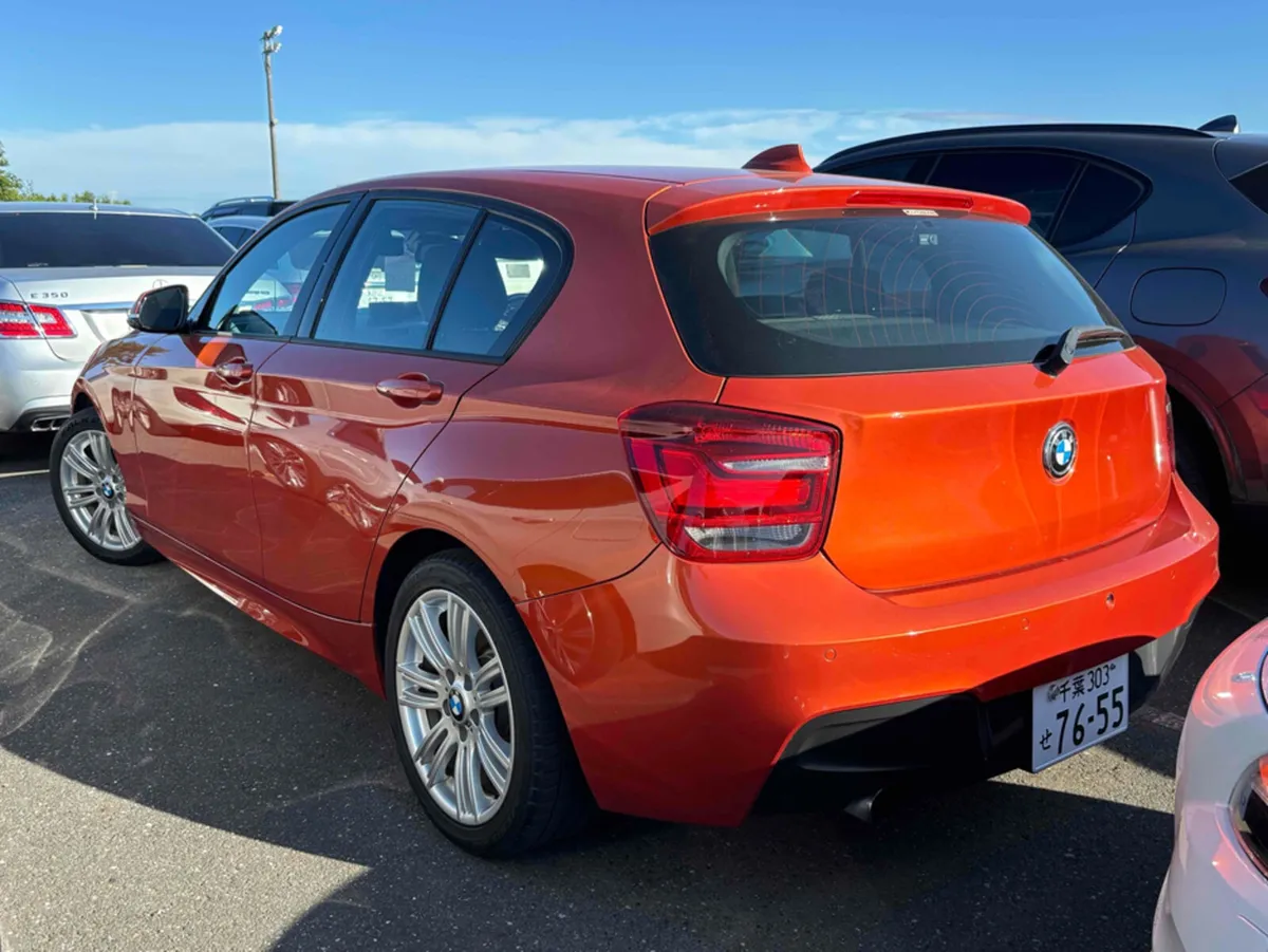 BMW 1-Series BMW 1 Series M Sport in Bright Orange - Image 4