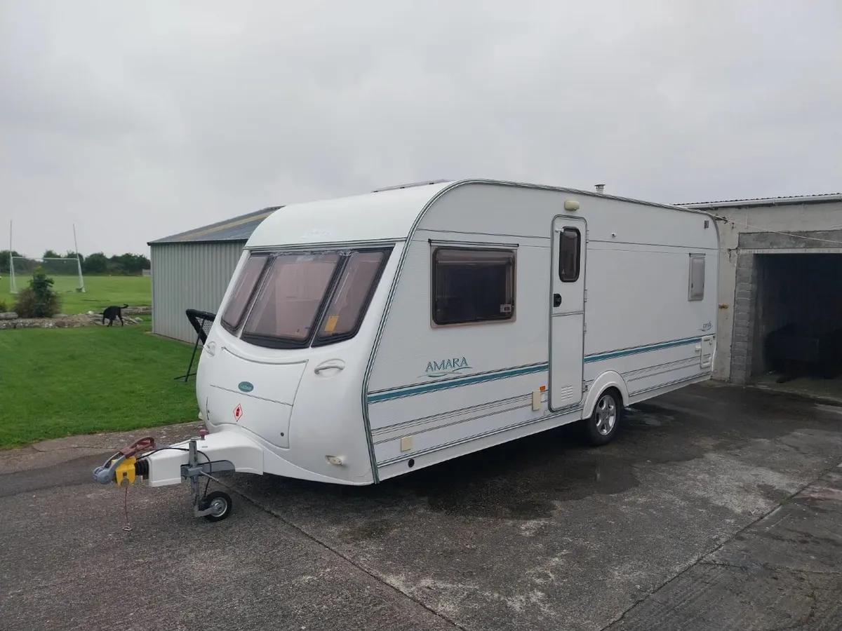 4 Berth fixed bed caravan - Image 1