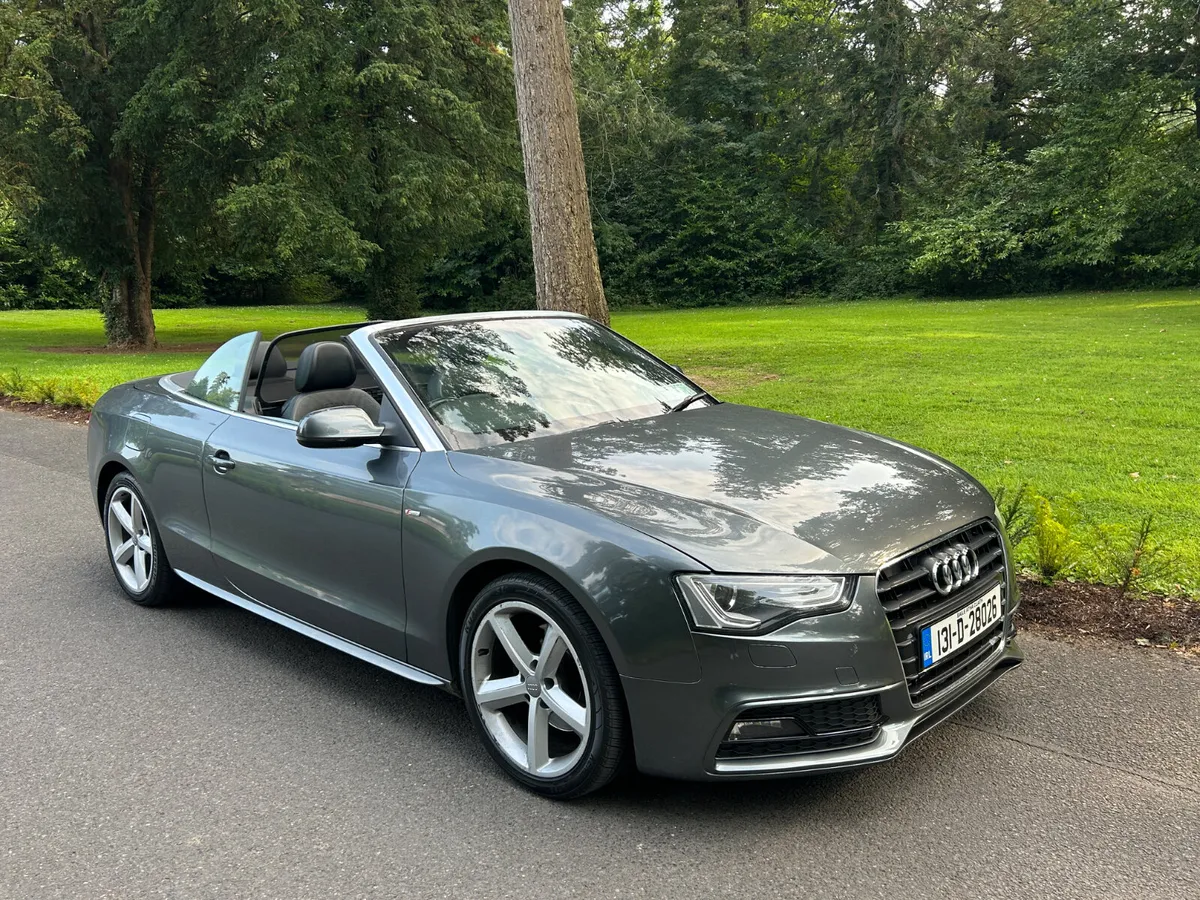 2013 Audi A5 Sline Convertible TDI Automatic - Image 1