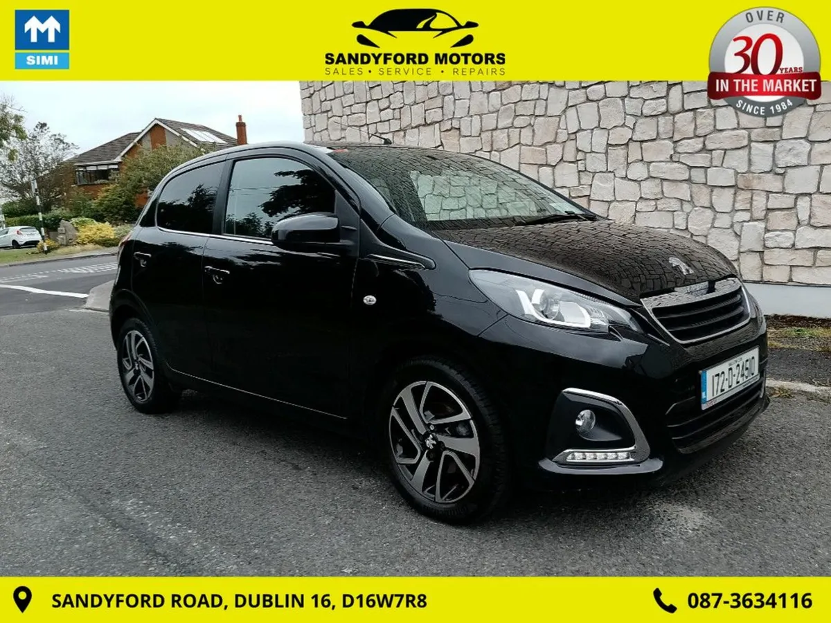 Peugeot 108 1.2vti Allure 82BHP 5DR - Image 1