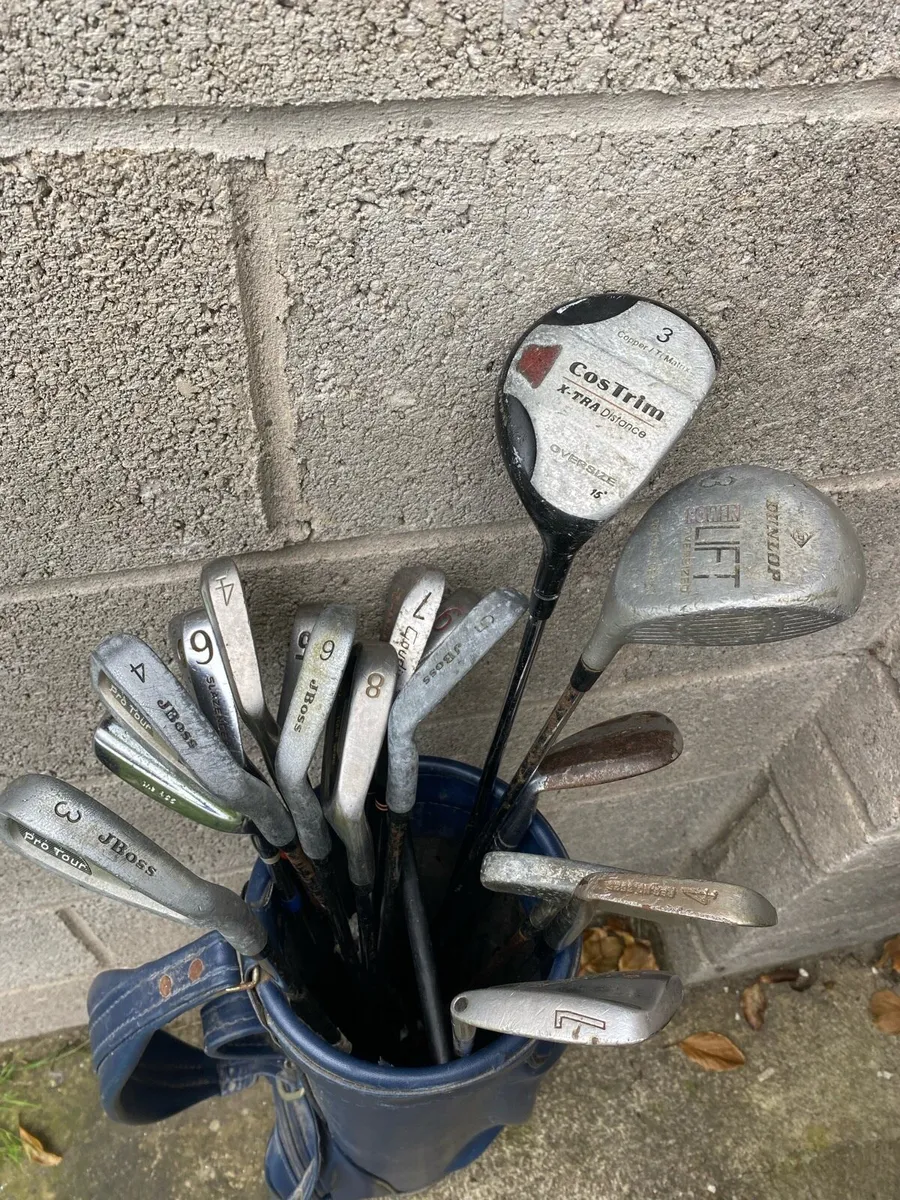 Golf clubs RH Old - Image 1