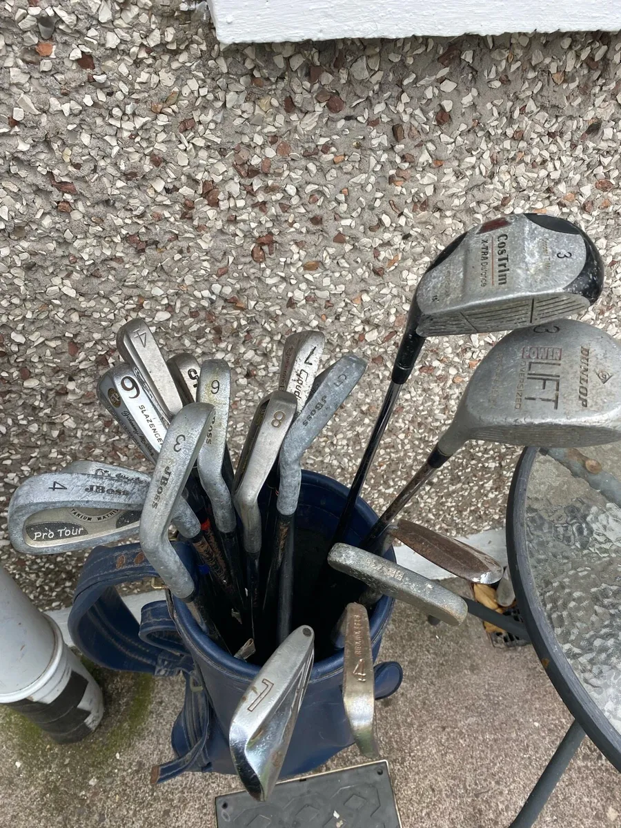 Golf clubs RH Old - Image 3