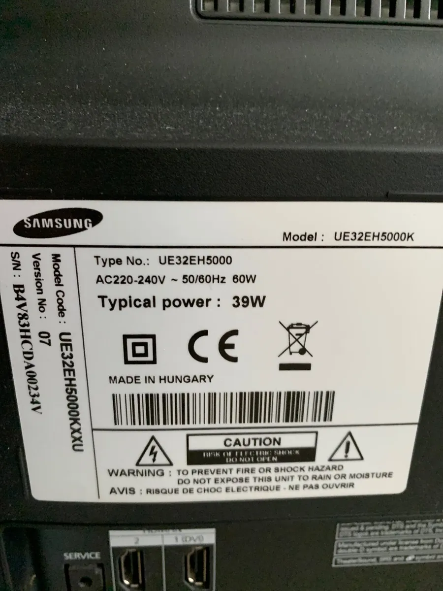 Samsung  33 inch TV - Image 2