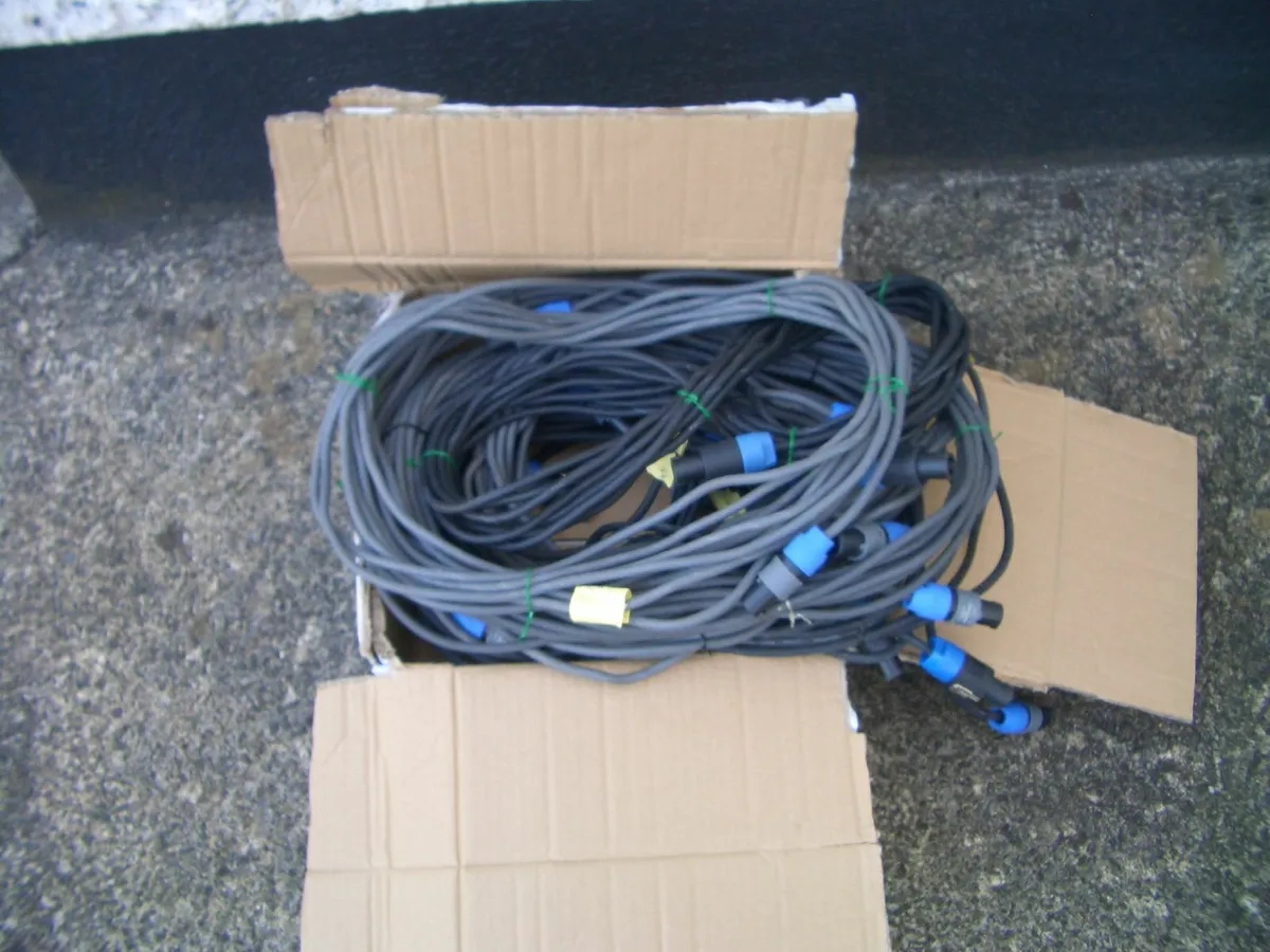 Box of Neutrik-Speakon  Speaker Cables - Image 1