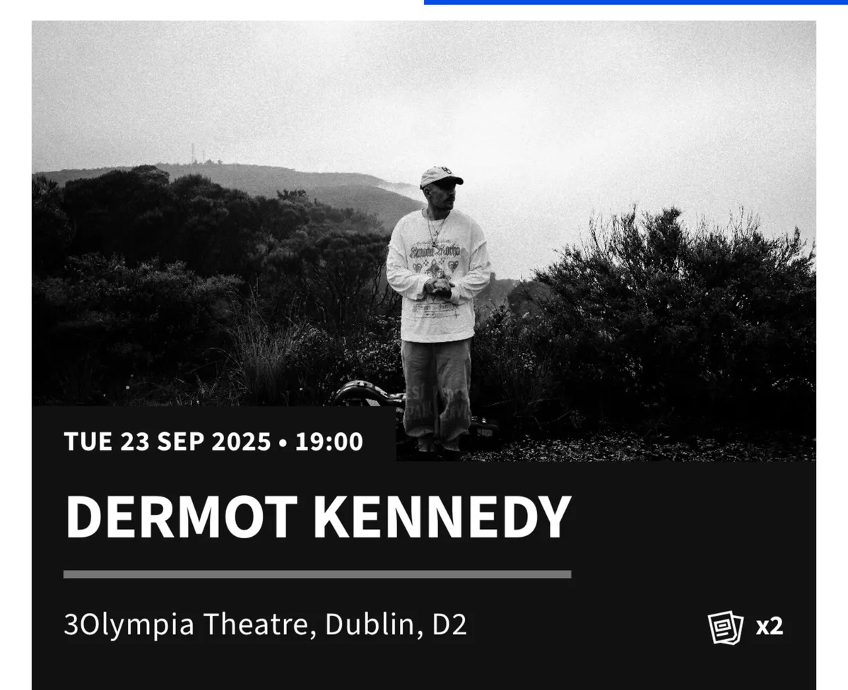 Dermot Kennedy 3 Olympia Tues 23rd - Image 1