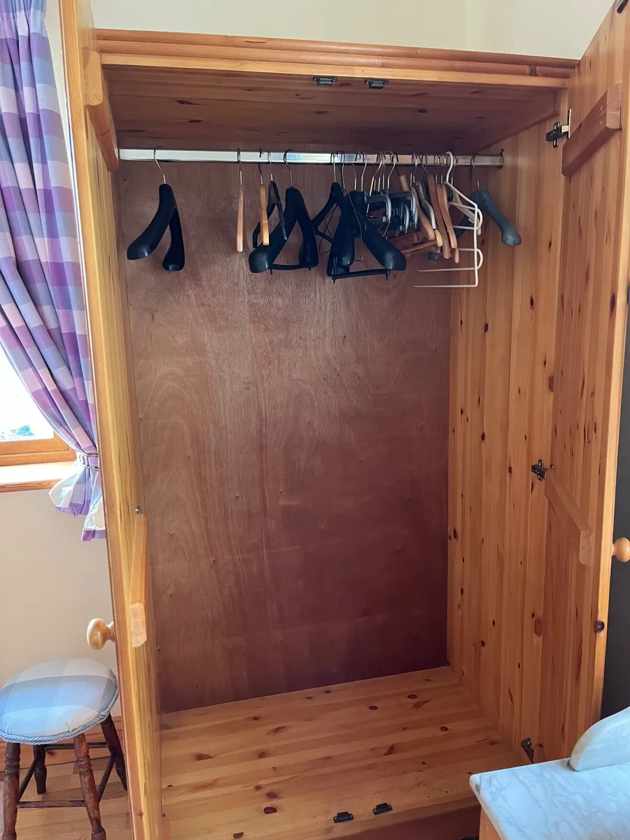 Pine Double Wardrobe - Image 1