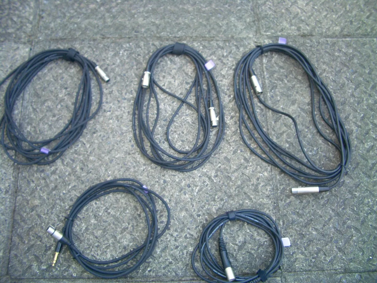 Selection of Microphone Leads - Image 2