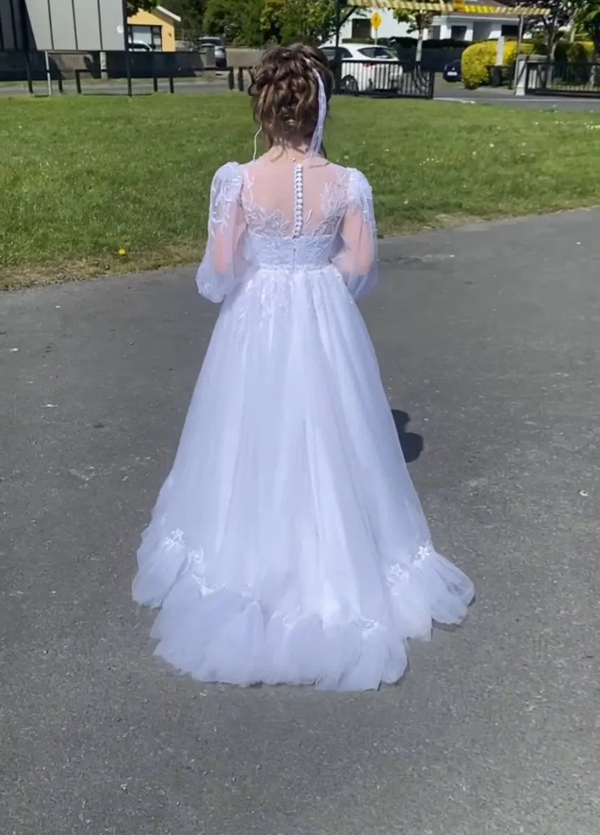 Hand made communion dress - Image 4