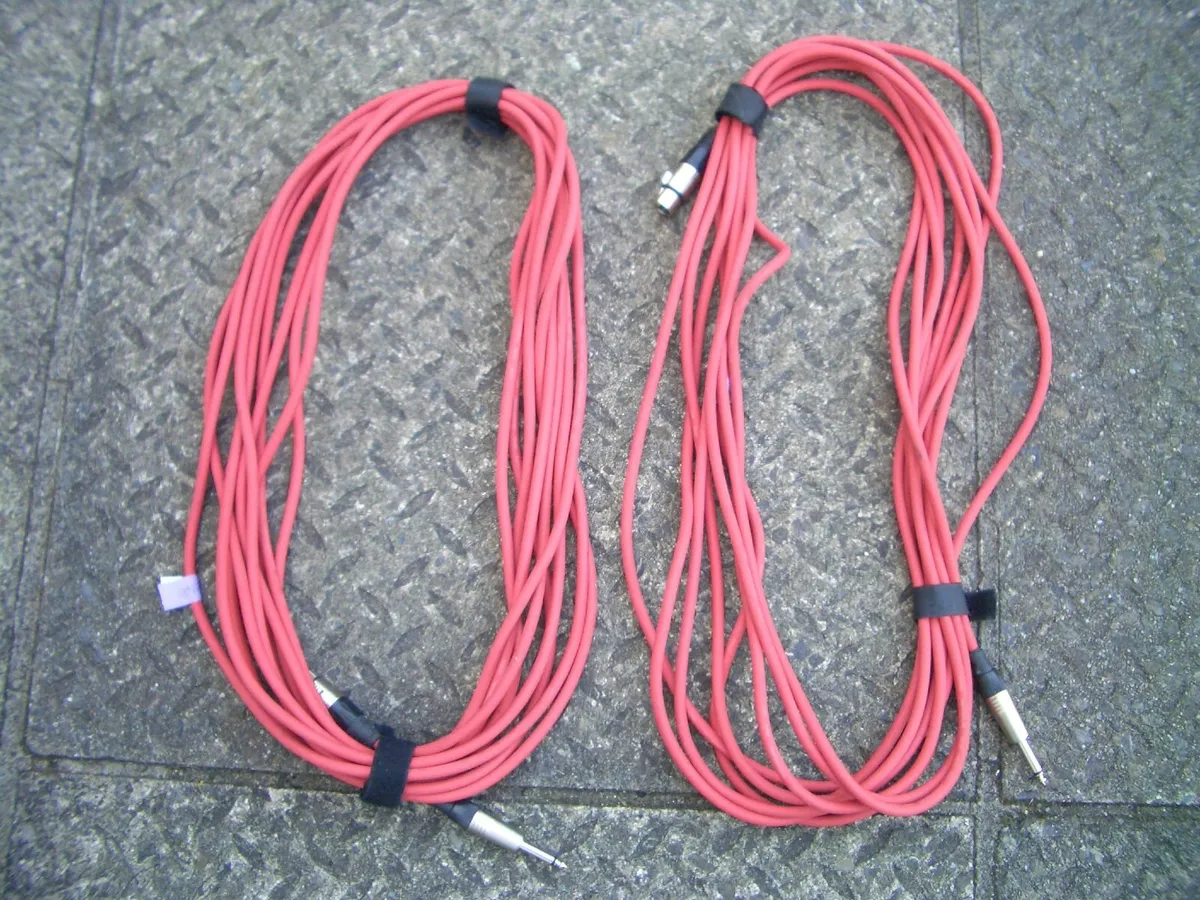 Selection of Microphone Leads - Image 4