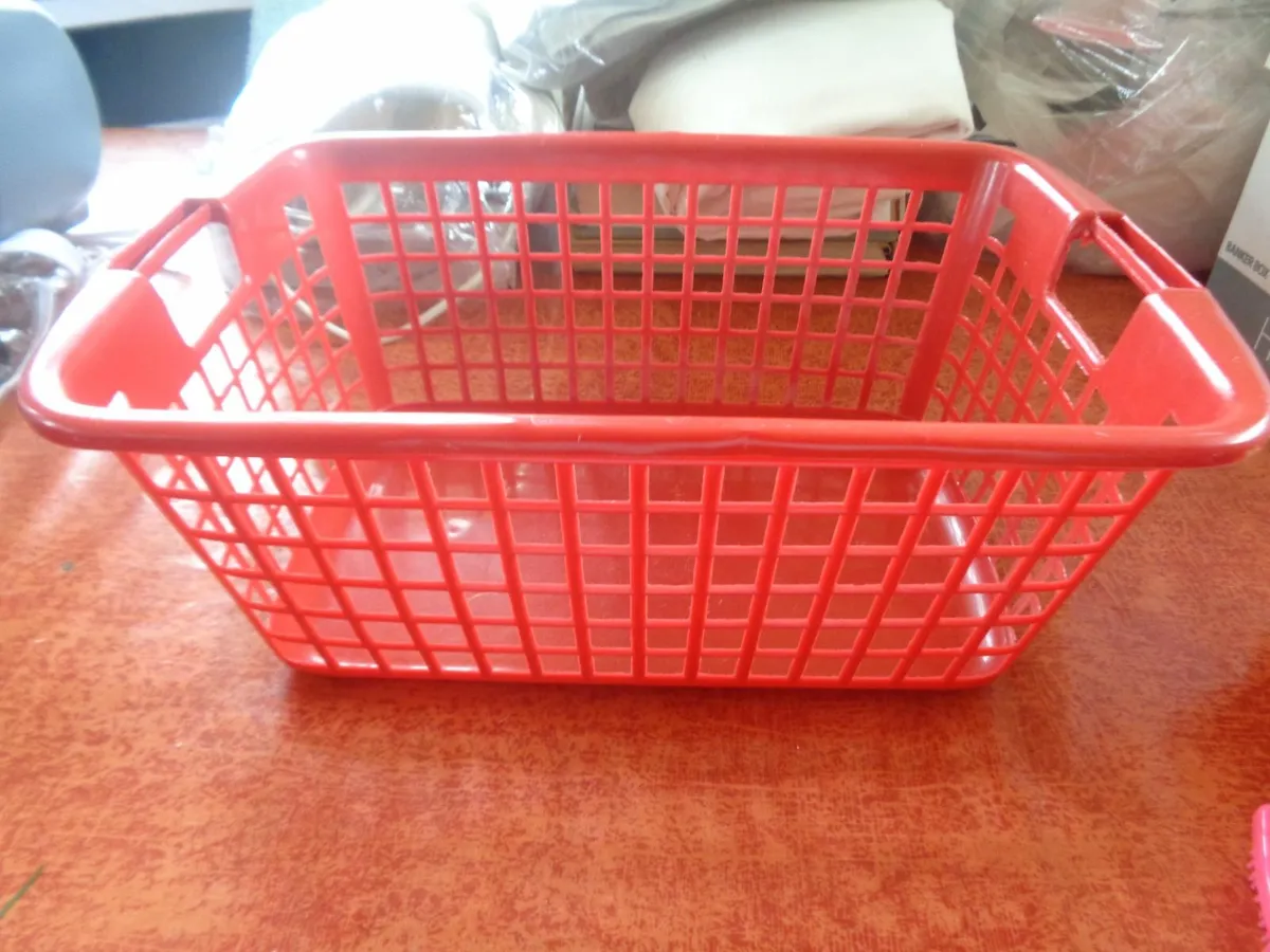 Curver Plastic Storage Basket for Sale - Image 1
