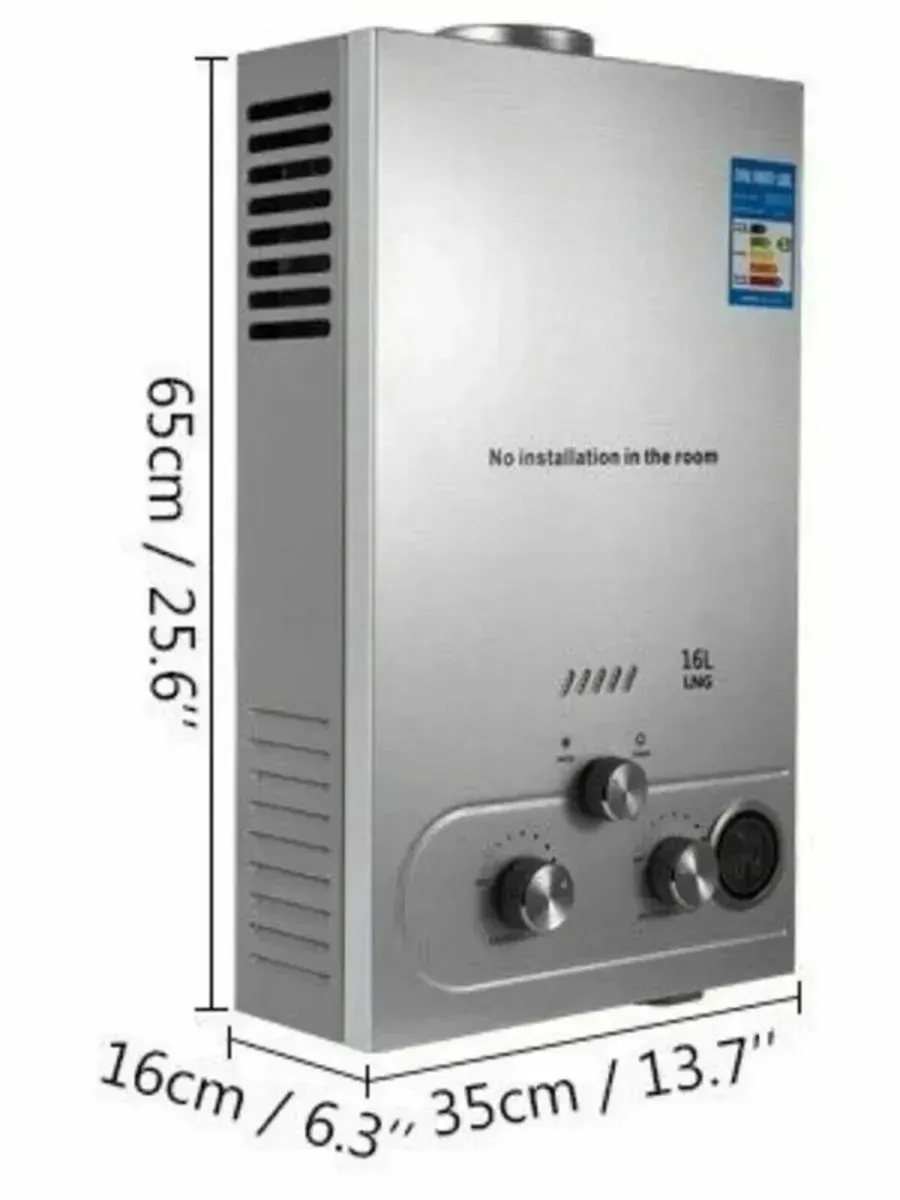 16L LPG Gas Water Heater For Campervan - Image 2