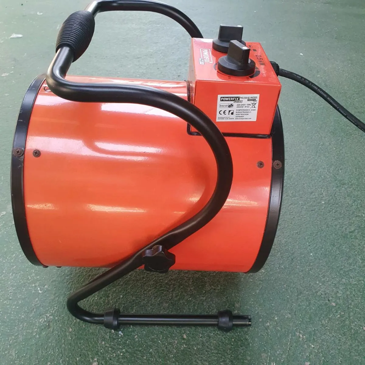 Powerfix industrial fan heater - Image 1