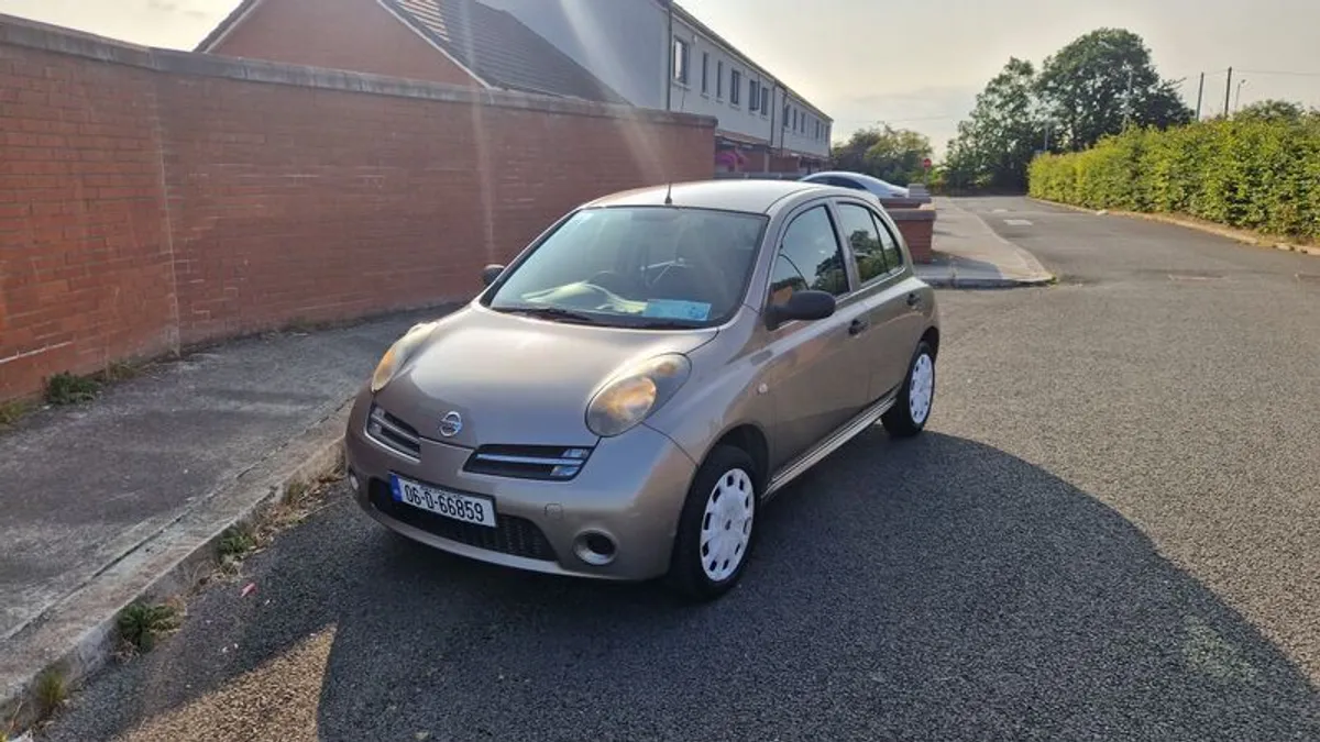 06 Nissan Micra 1.2 petrol Tax and nct - Image 2