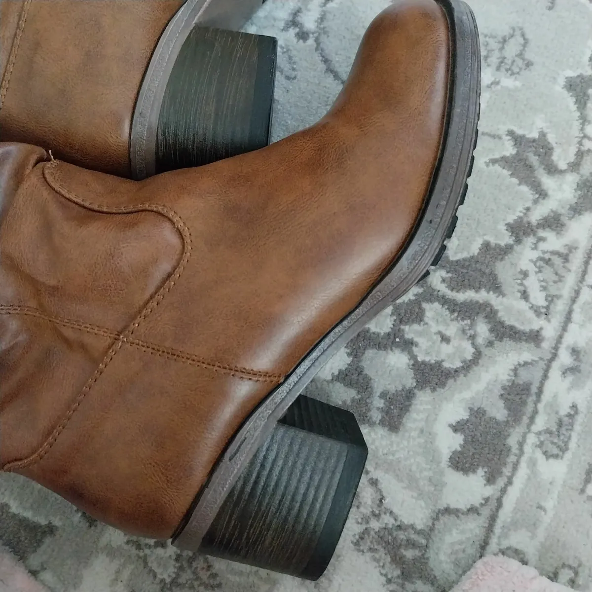 Women winter leather boots uk6 eu39 - Image 1