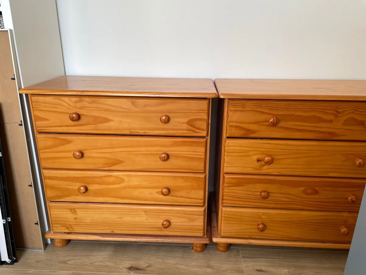 2 chest of drawers - vintage - Image 2