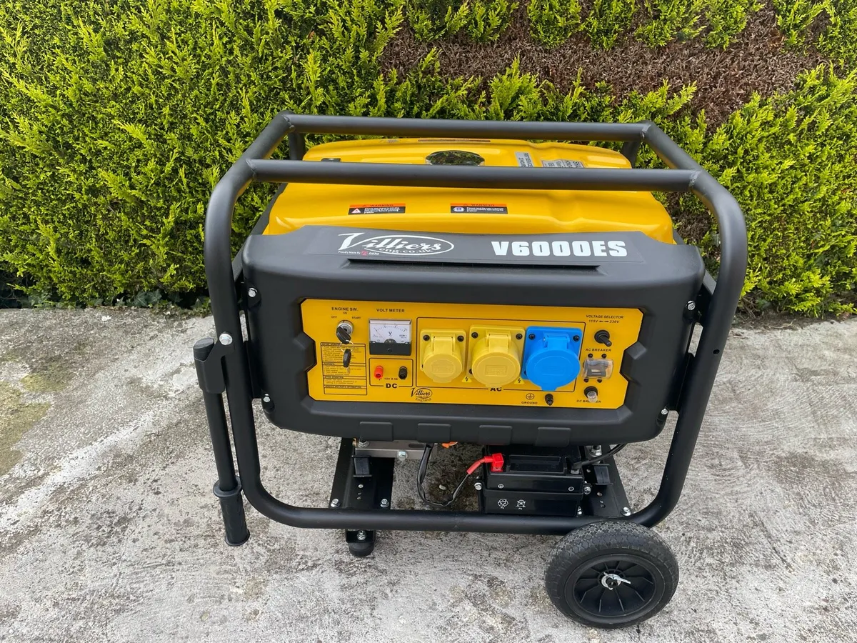 Villiers Silent Petrol Generator - Image 1