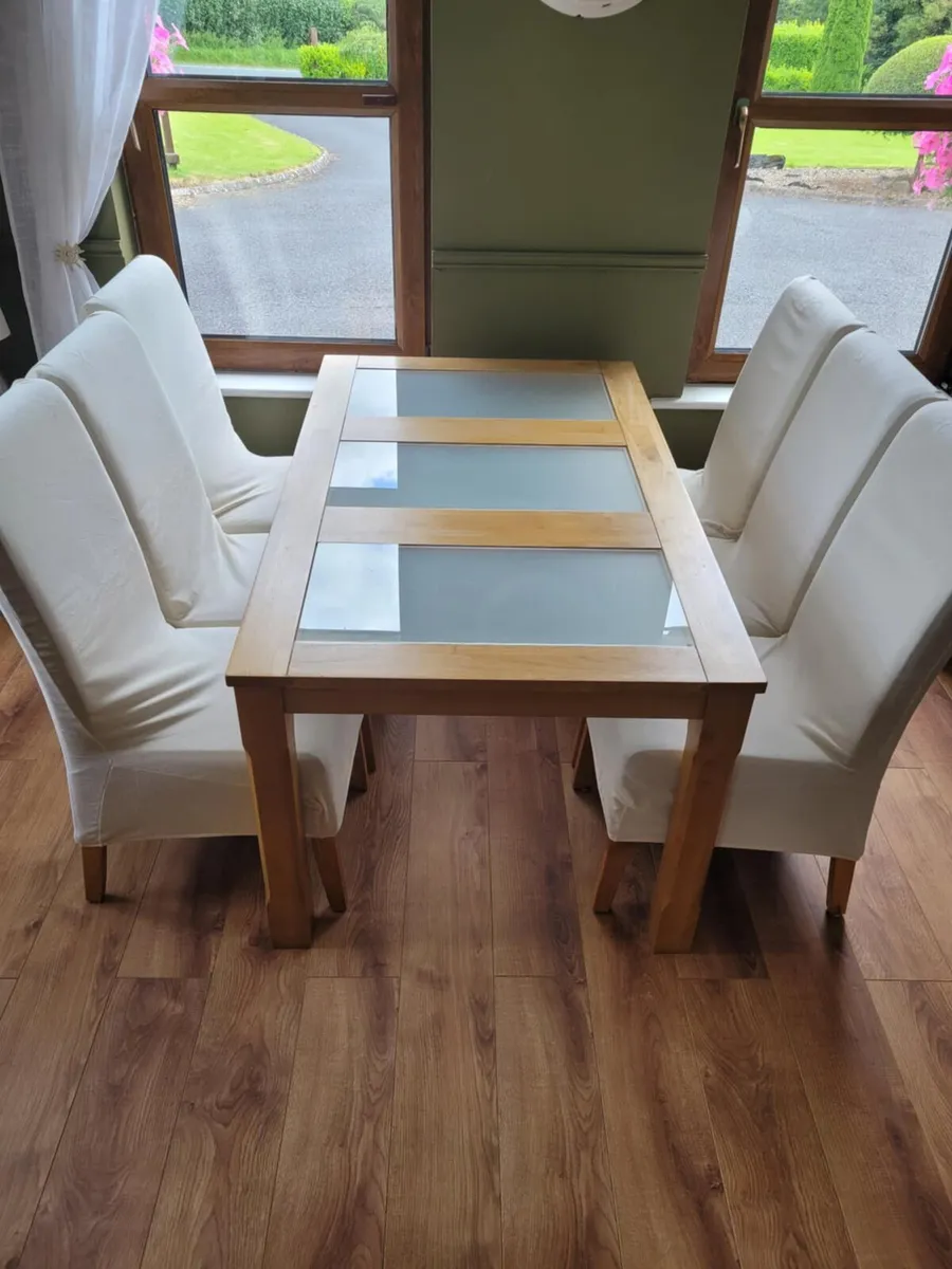 Table and 6 Chairs - Image 1