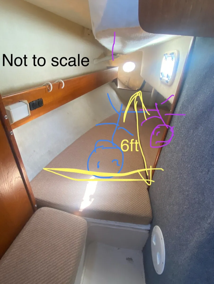 30ft Hunter horizon sailboat yacht - Image 3