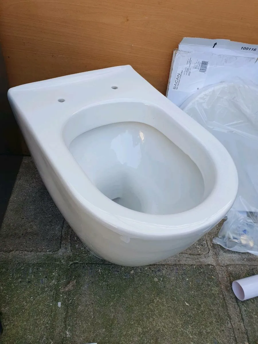 Complete fluid flush toilet system new - Image 4