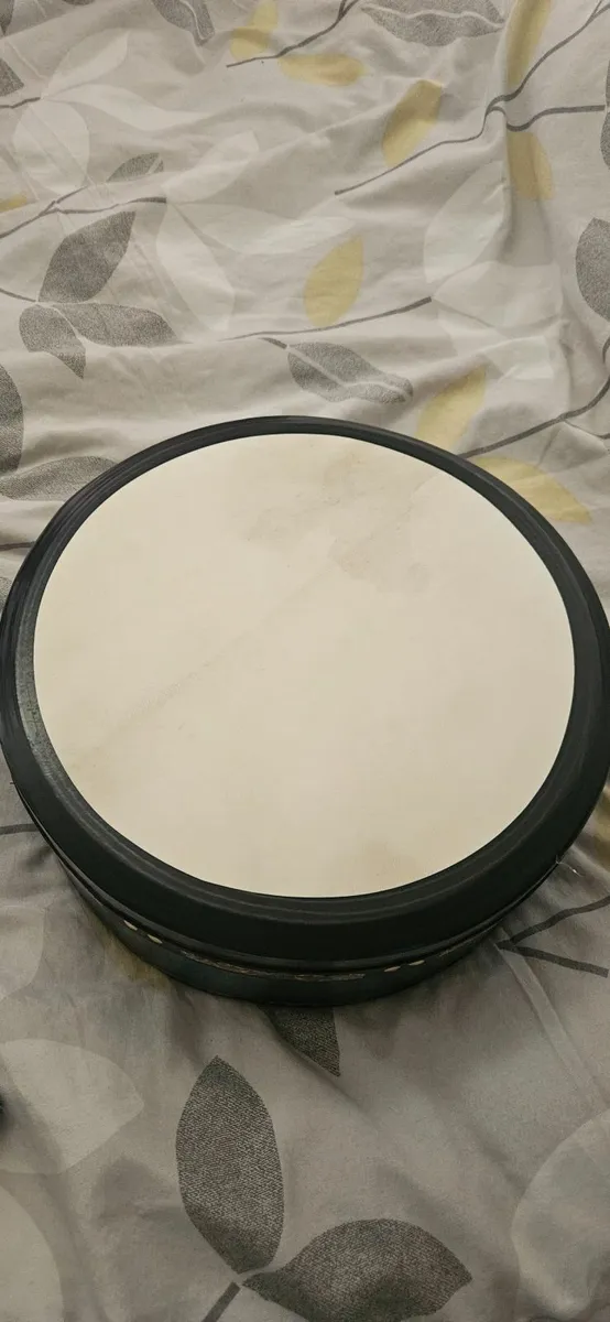 Michael Vignoles Bodhran 15inch aqua blue - Image 2