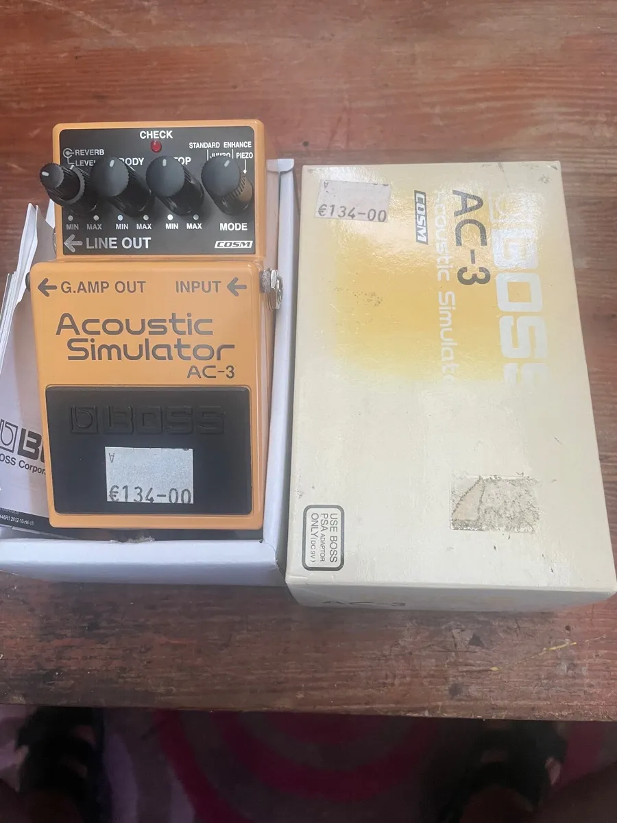 Boss acoustic simulator