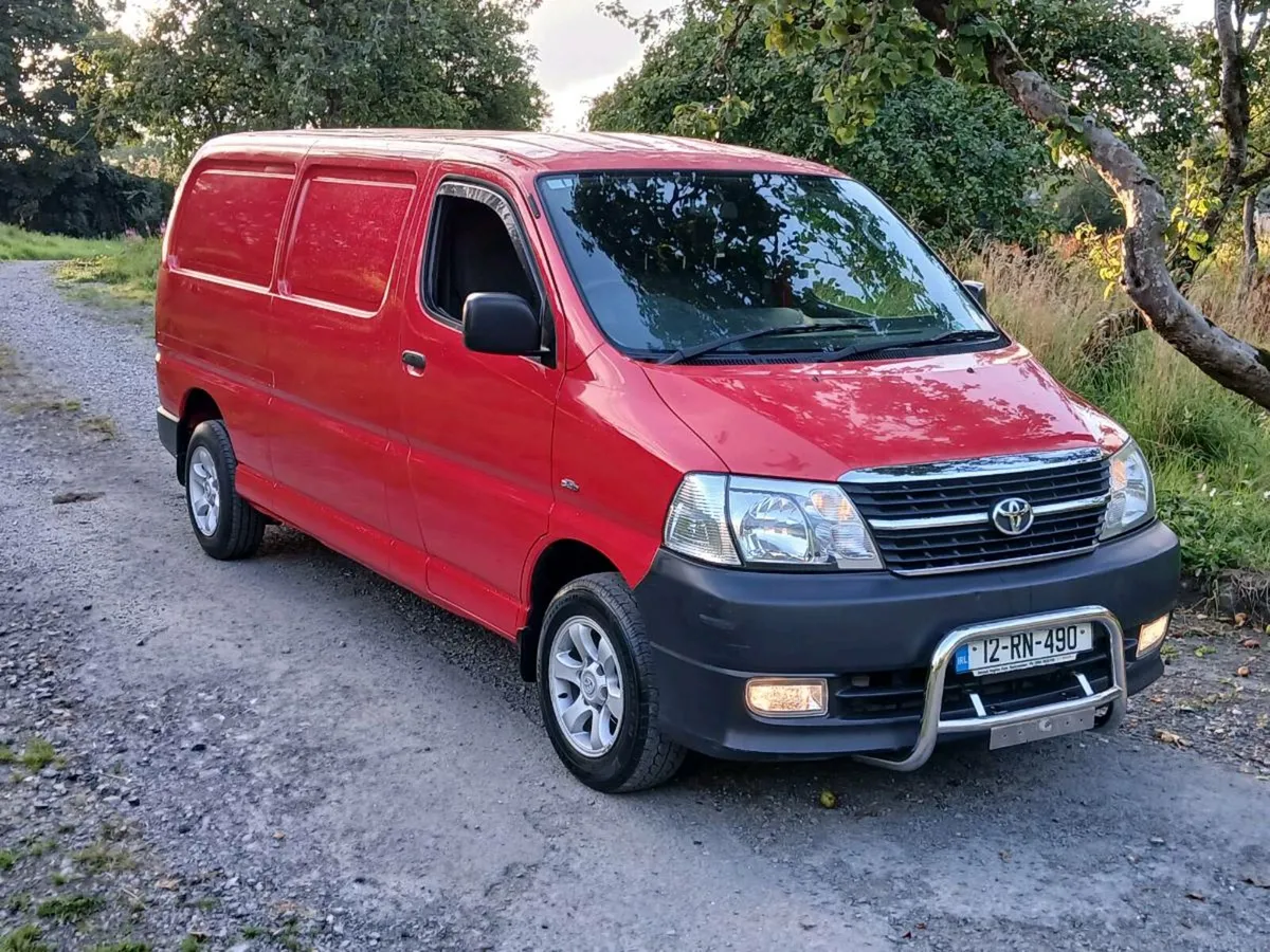 2012 toyota hiace €10500 - Image 1