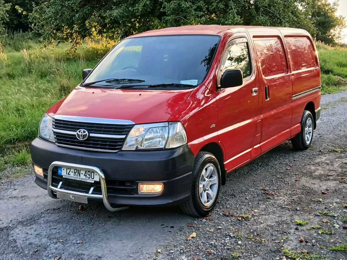 2012 toyota hiace €10500 - Image 2