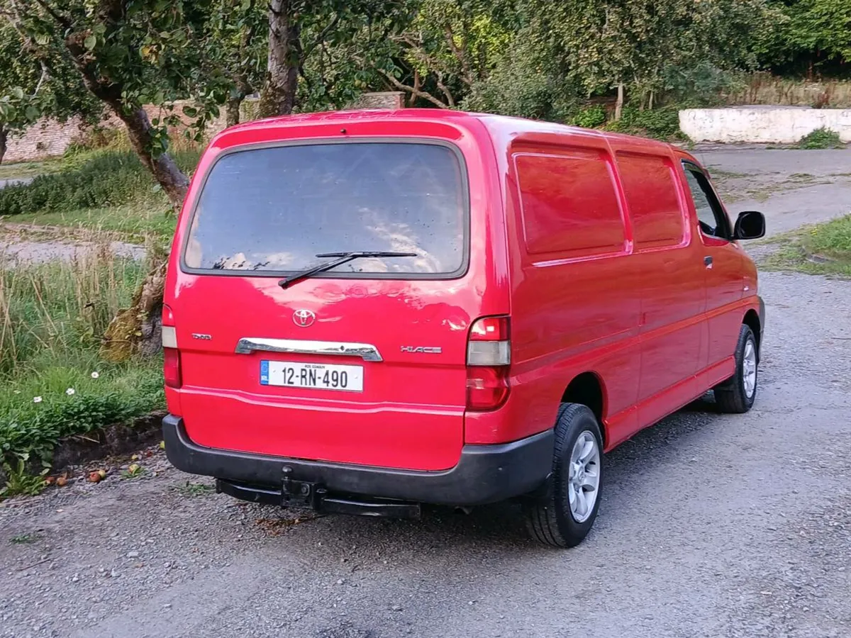 2012 toyota hiace €10500 - Image 4