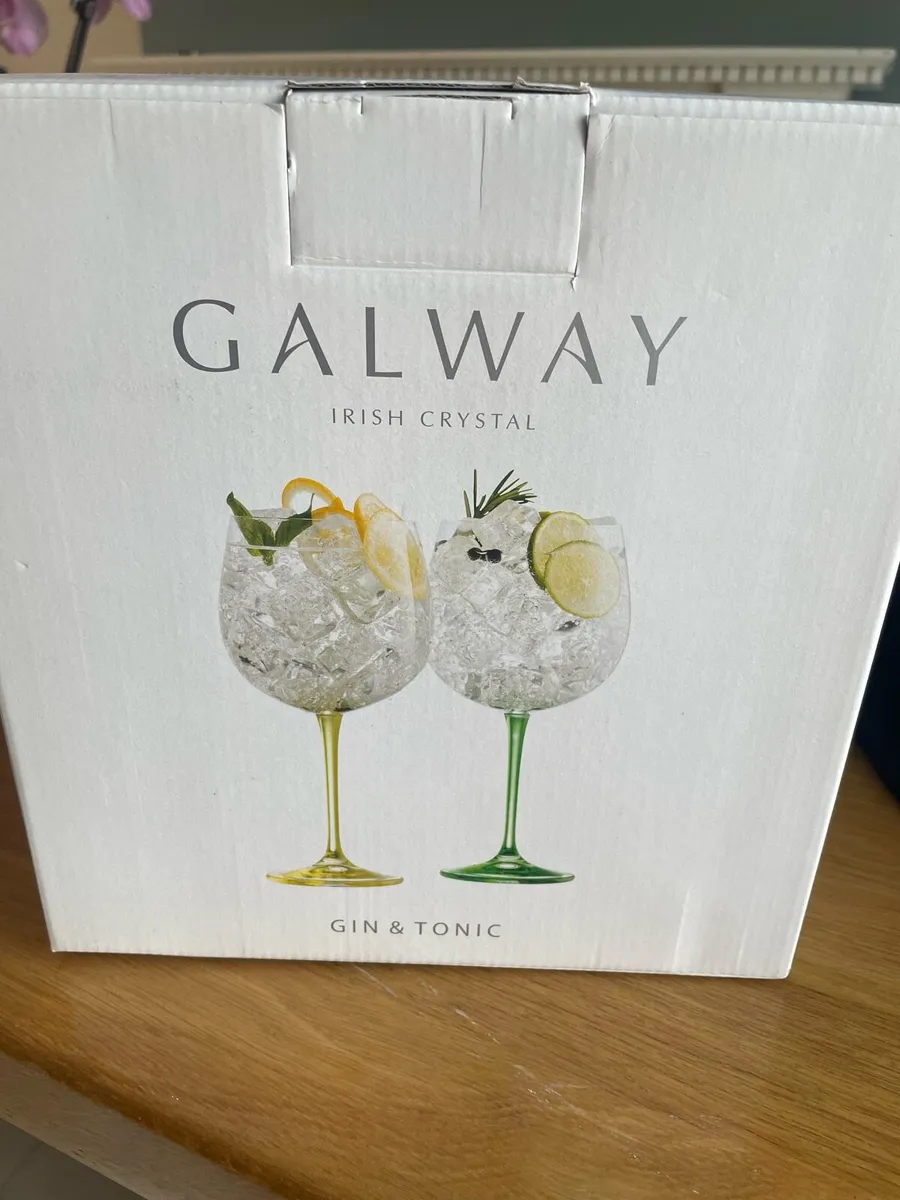 Galway Crystal Gin & Tonic Glasses - Image 3