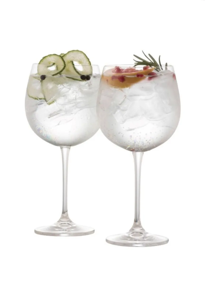 M&S Gin and Tonic Glasses - Image 3