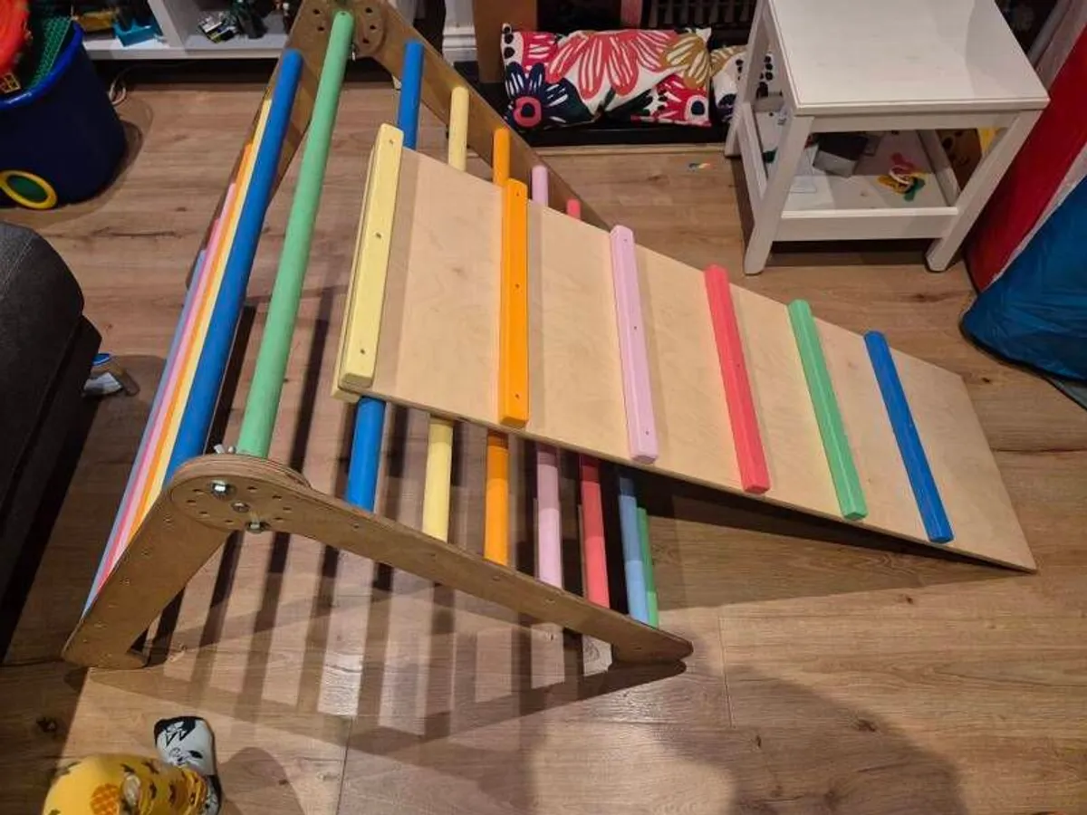 Pikler Triangle and slide - Image 4