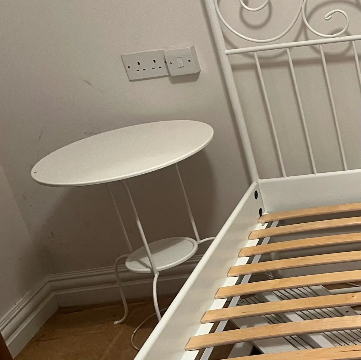 Ikea 4 bedside tables Never used .€20 the lot