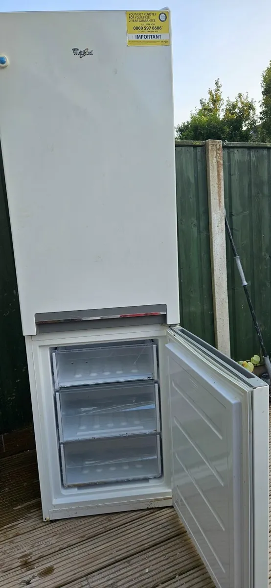 Fridge Freezer Whirlpool 6th sense - Image 1