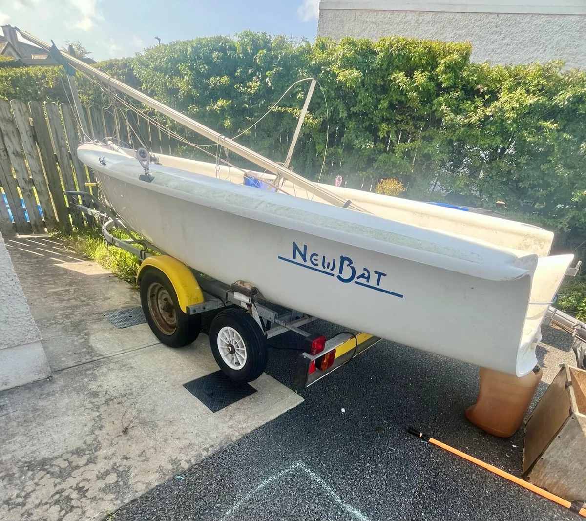 New Bat Sailing Dinghy and Trailer - Image 1