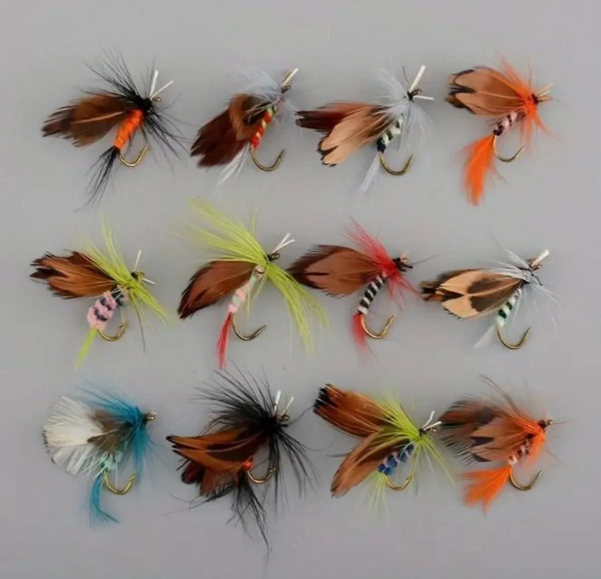 PACKET OF 12 FISHING FLIES (BRAND NEW). - Image 2