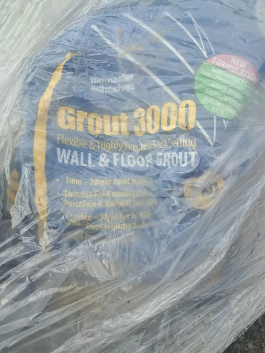 Tile Adhesive and Grout on Pallet - Image 4