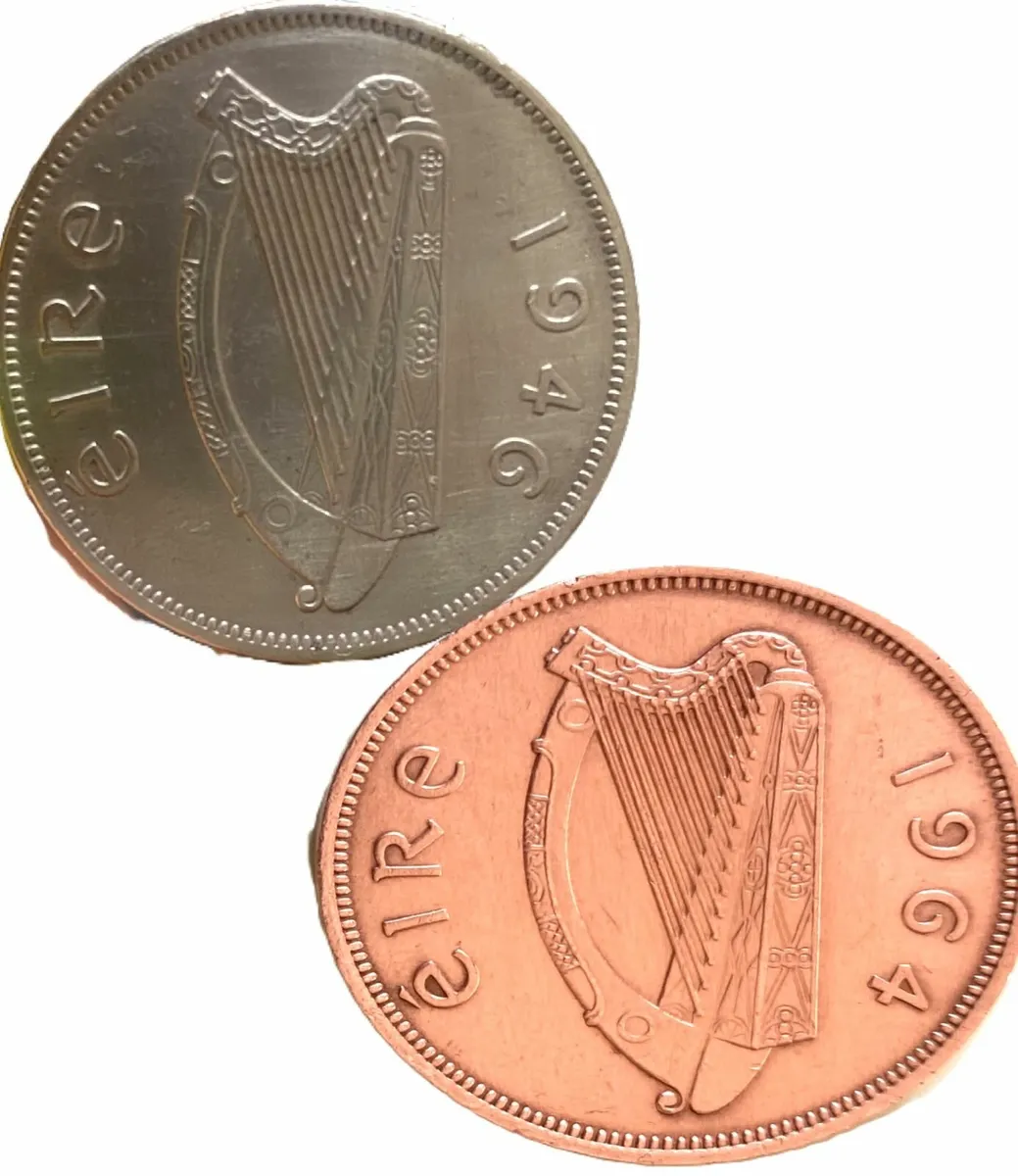 Pennies  X  2, ...1946 and 1964,  Free Post - Image 2