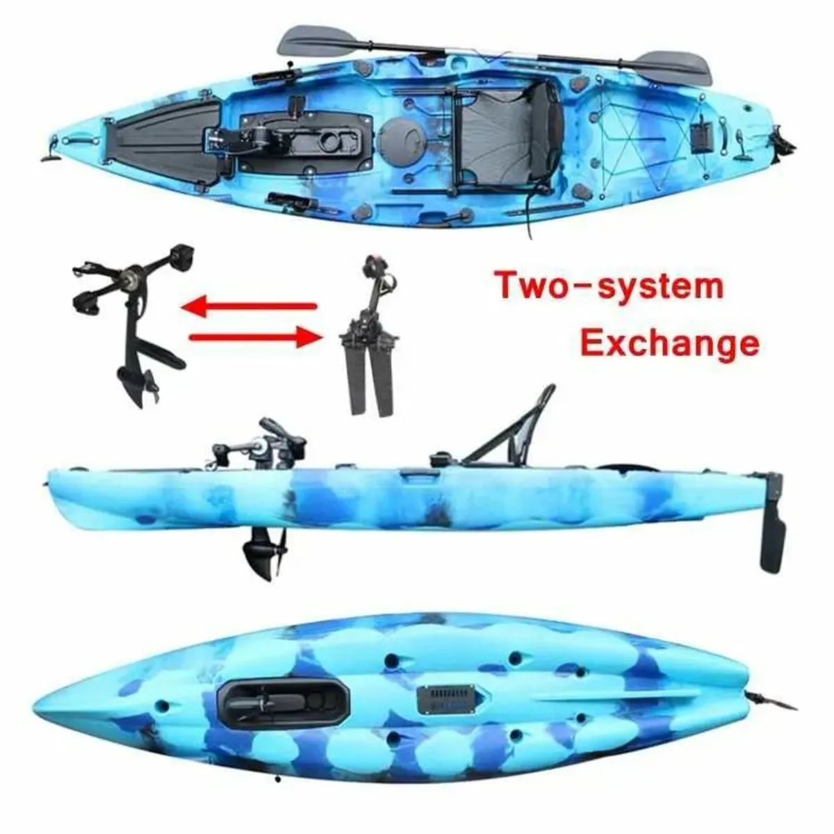 Horizon Kingfisher 120 pedal drive Fishing Kayaks - Image 2
