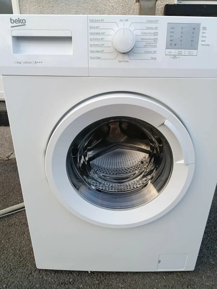 Next to new beko washing machine - Image 4
