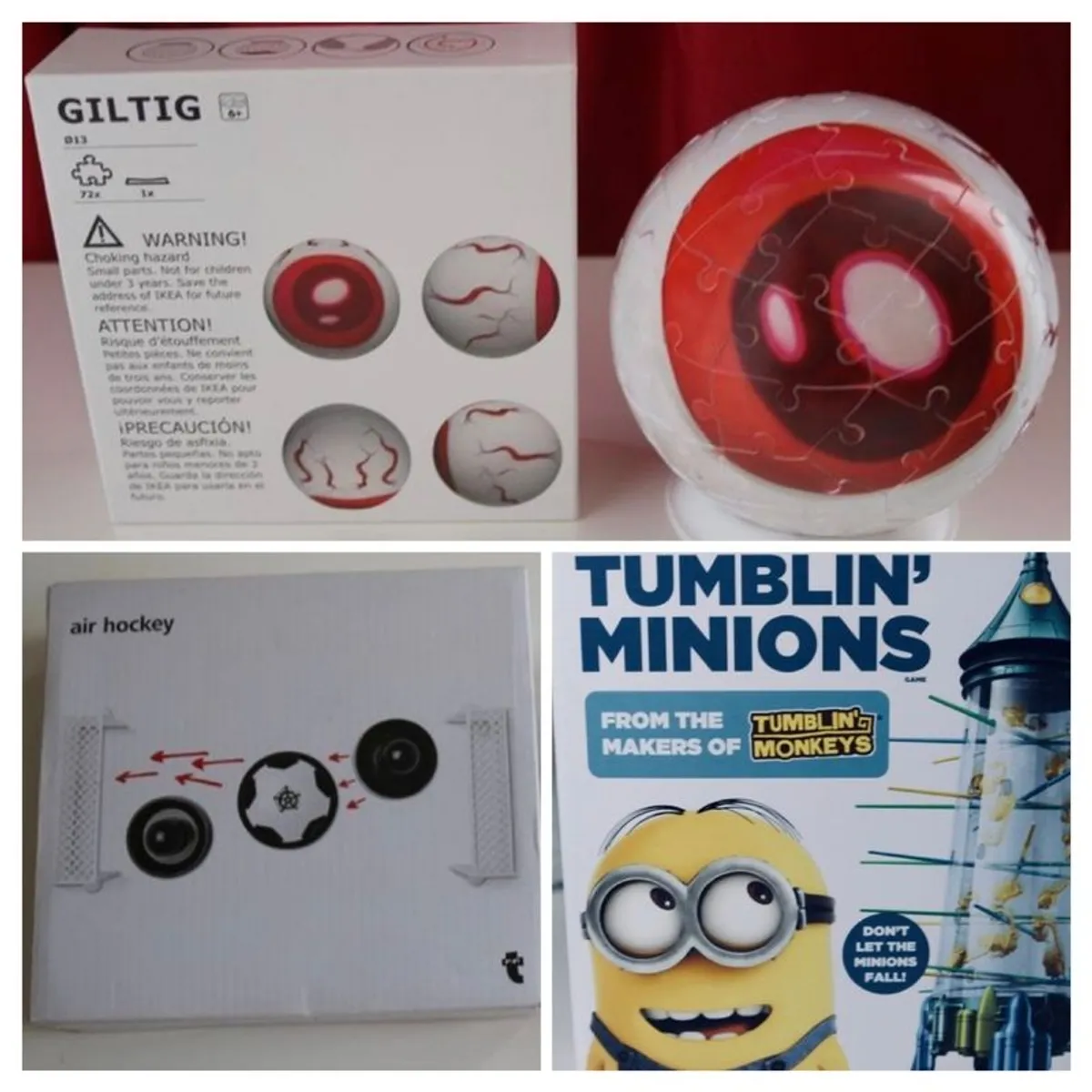Bundle of Games and 3D Puzzle - Image 1