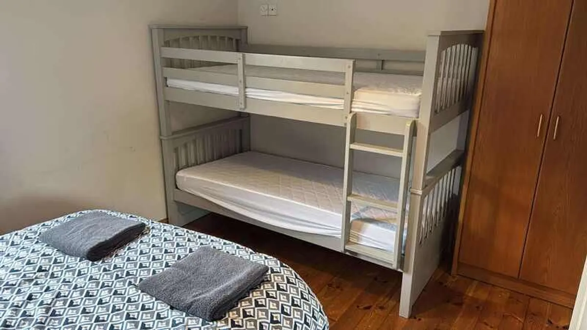 Bunk bed as new. (Solid pine wood) - Image 1