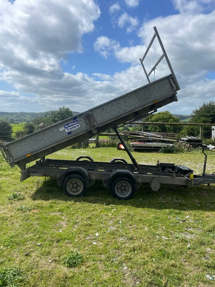 Ifor Williams tipping trailer 12ft by 6 ft - Image 2