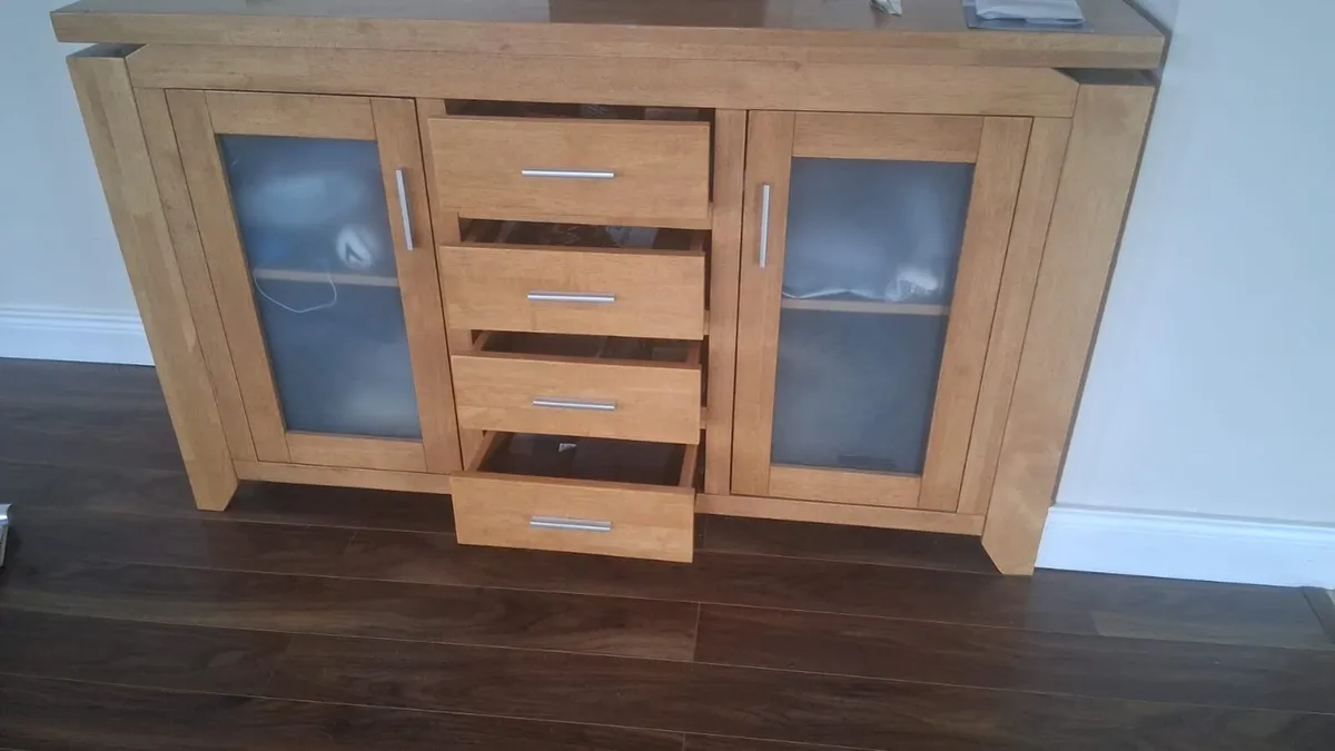 Side board and table - Image 1