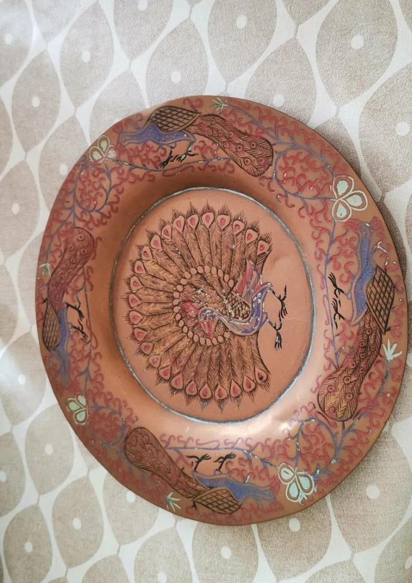 Vintage copper plate - Image 2