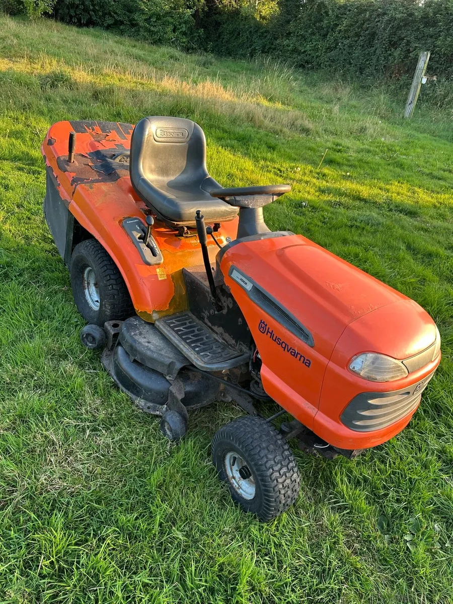 Husqvarna cth 172 ride on lawnmower - Image 1