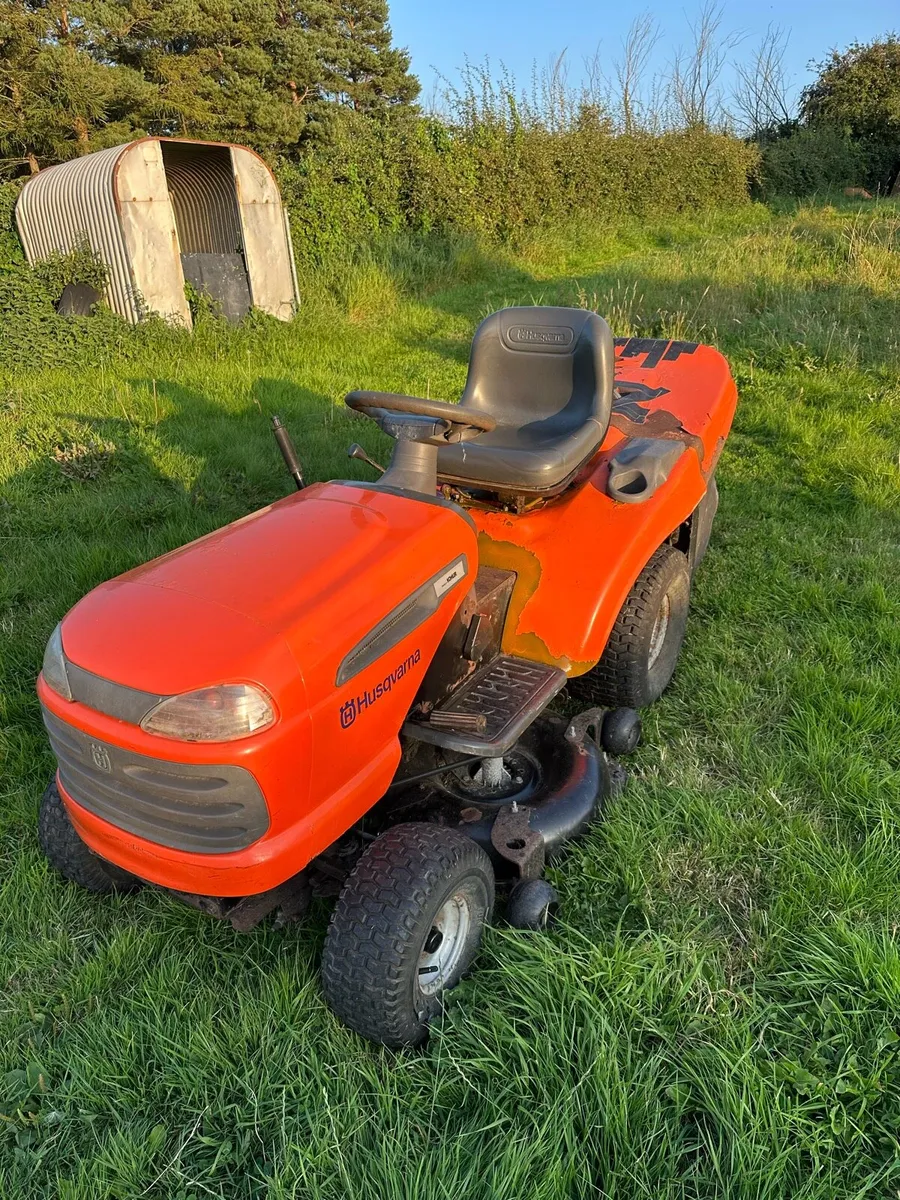 Husqvarna cth 172 ride on lawnmower - Image 2