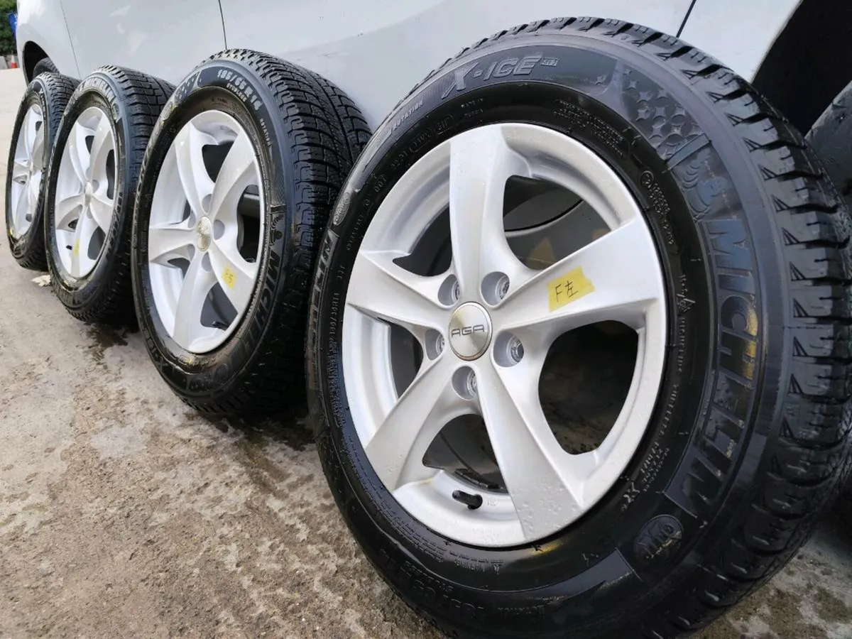 14" 5x100 alloy wheels - Image 1