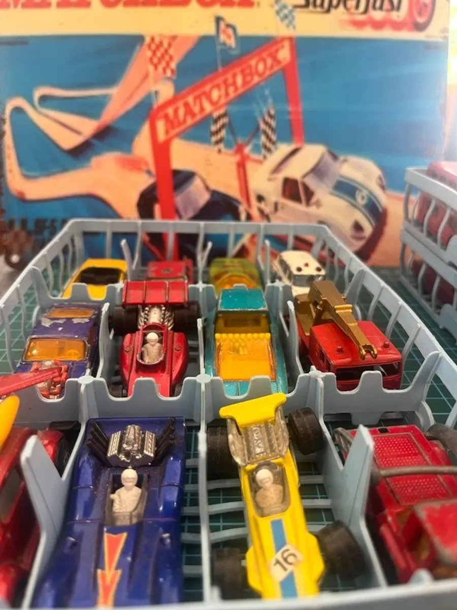 Rare Collection of Lesney Matchbox 1970s (1970-1975) with period match box carry case - Image 4