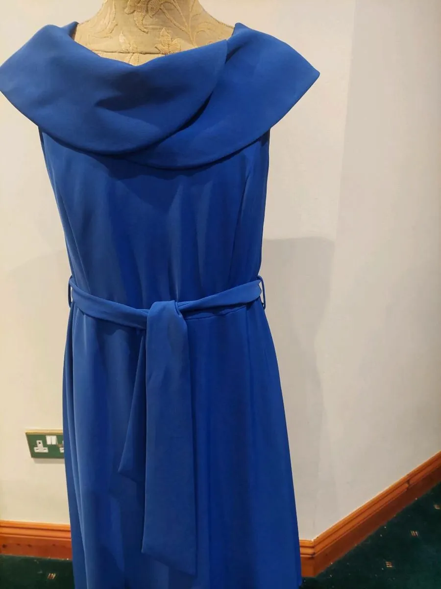 Occasion dress Blue - Image 3