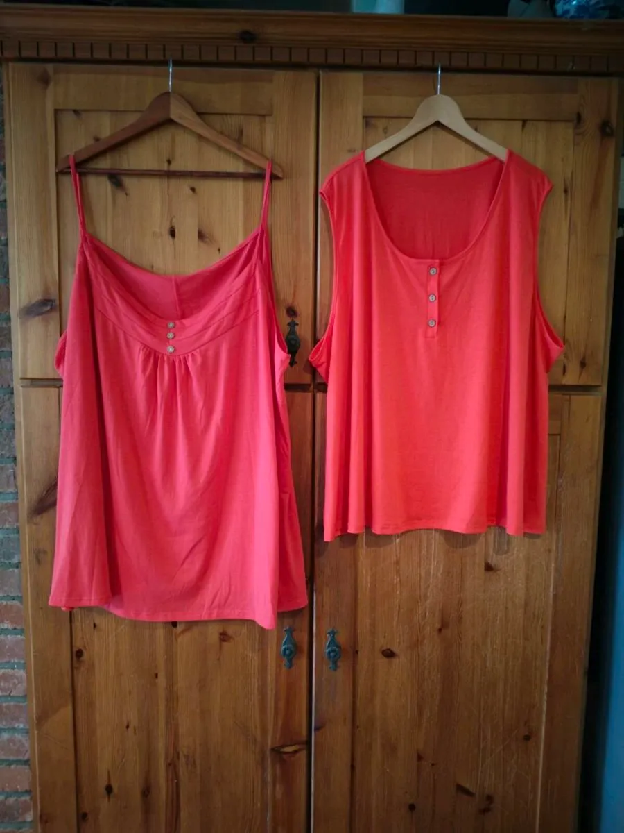 Ladies New summer tops, New never worn, plus size - Image 1
